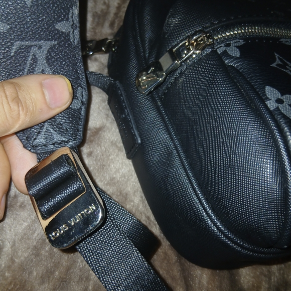 Louis Vuitton Monogram Black and Gray Belt Bag - Picture 5 of 5